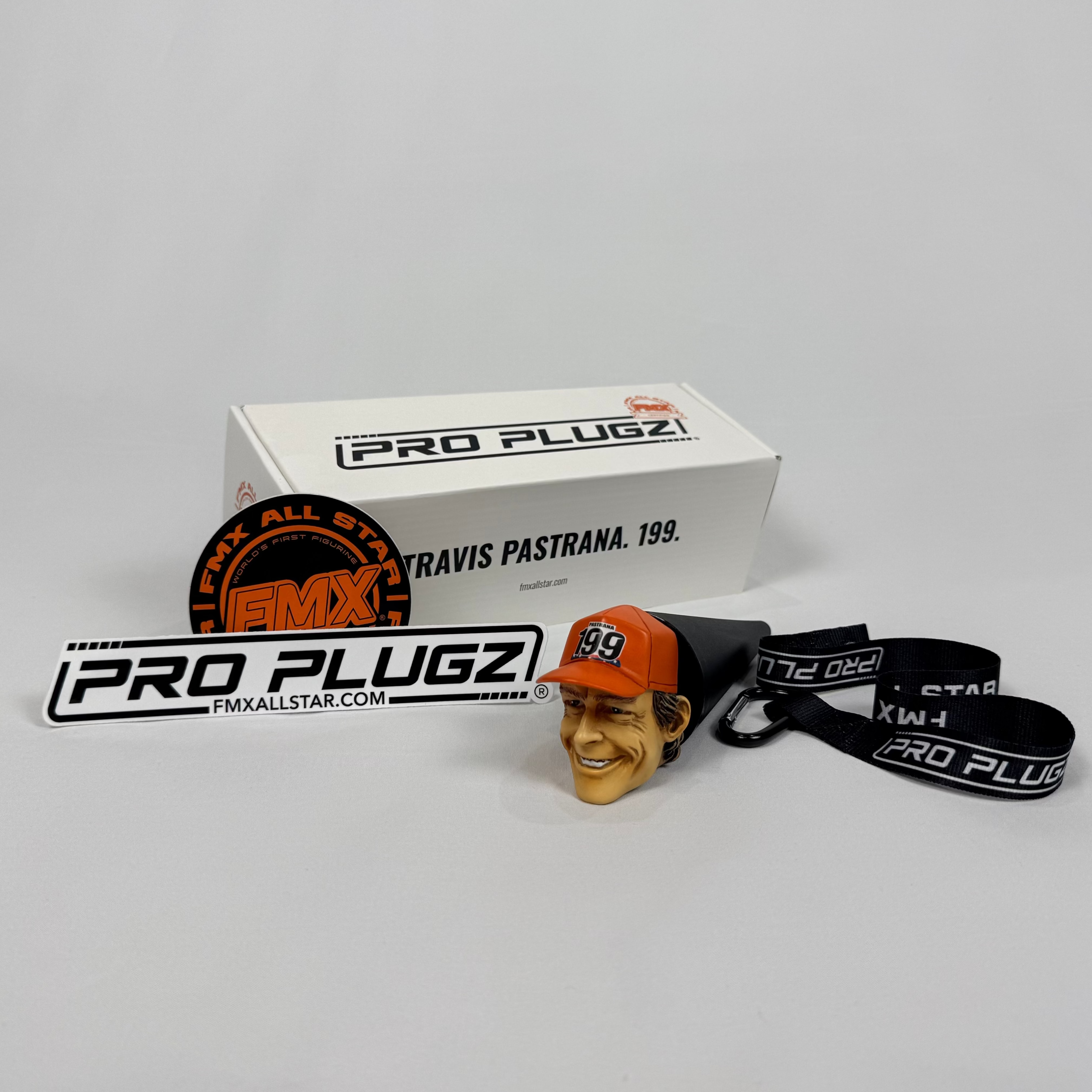 Travs Pastrana 199 Pro Plugz kit, orange.